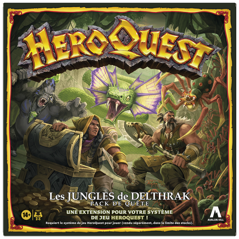 Hero Quest les jungles de Delthrak