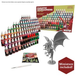 Warpaints Fanatic : Wargamers Paint Set + figurine