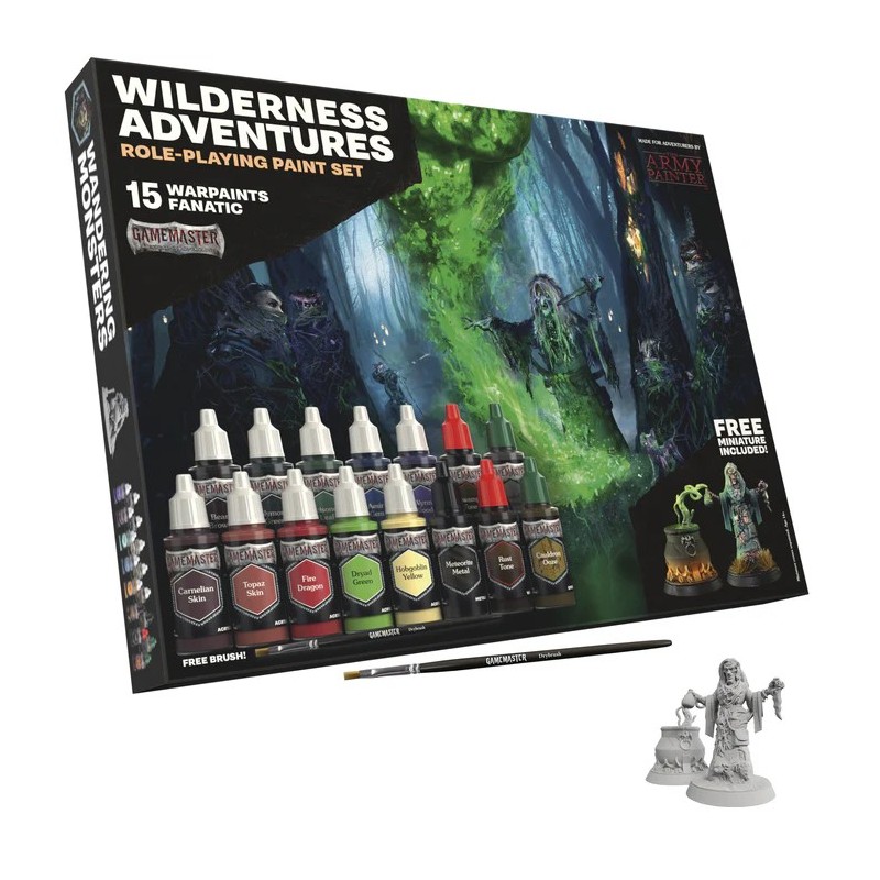 Wilderness Adventure Role-playing Paint Set - GameMaster