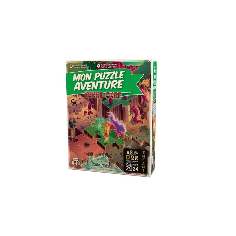 Acheter - Mon Puzzle Aventure : Terre  -  Jeux de société - Enfant