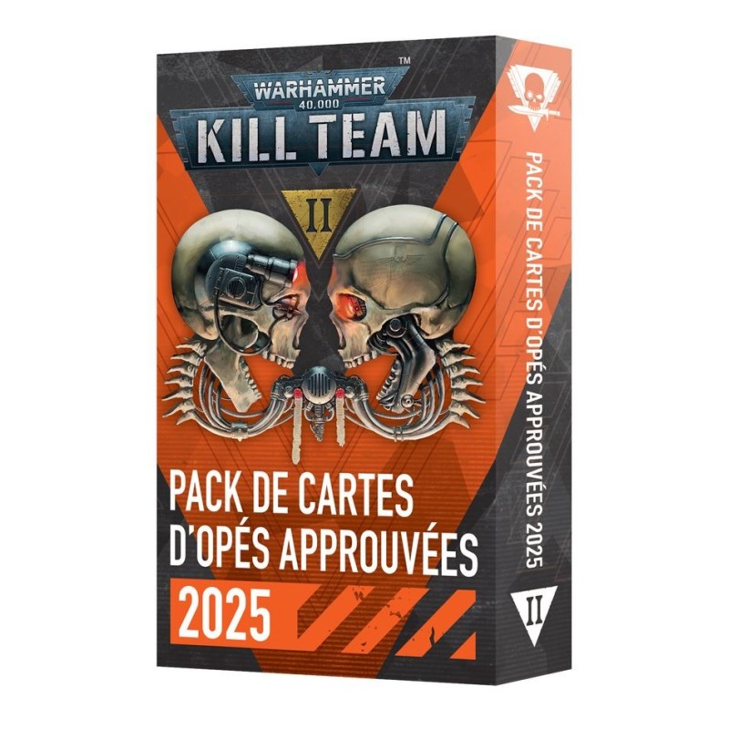 Kill Team: Pack de Cartes d'Opés Approuvées 2025