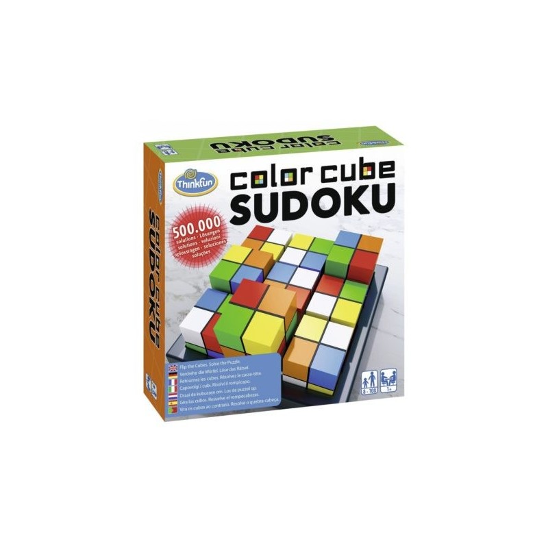 Color cube sudoku