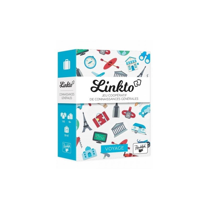 Linkto voyage Jeu de cartes coopératif
