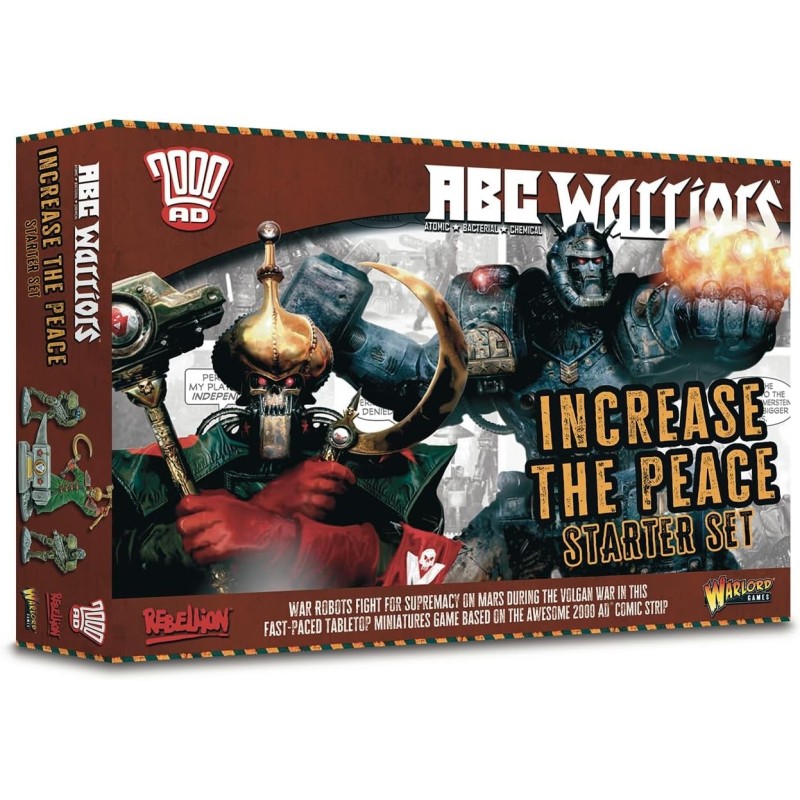 Warlord Games ABC Warriors : Jeu de démarrage de la Paix ( Anglais )