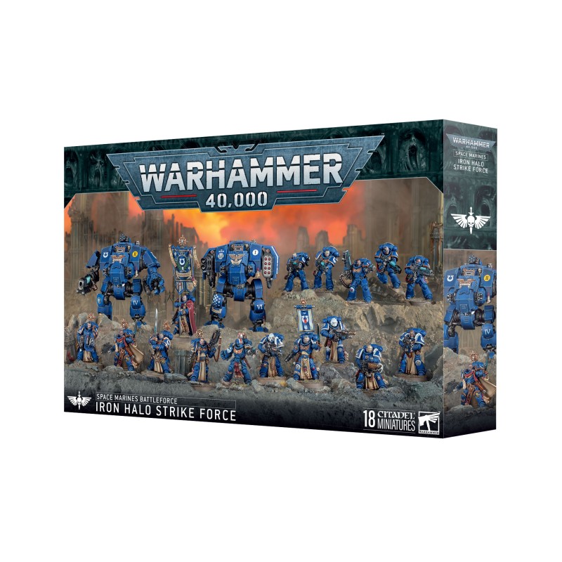 Space Marines Battleforce Iron Halo Strike Force