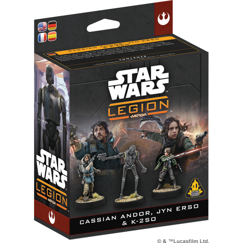 SWL: Cassian Andor, Jyn Erso & K-2SO