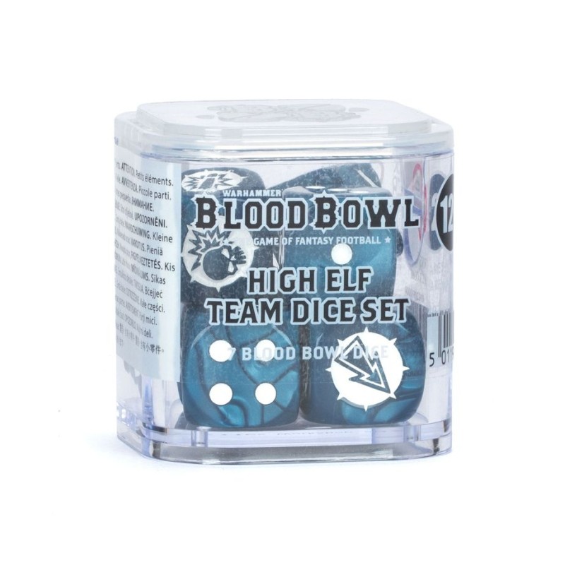 Blood Bowl: Set de Dés des Hauts Elfes