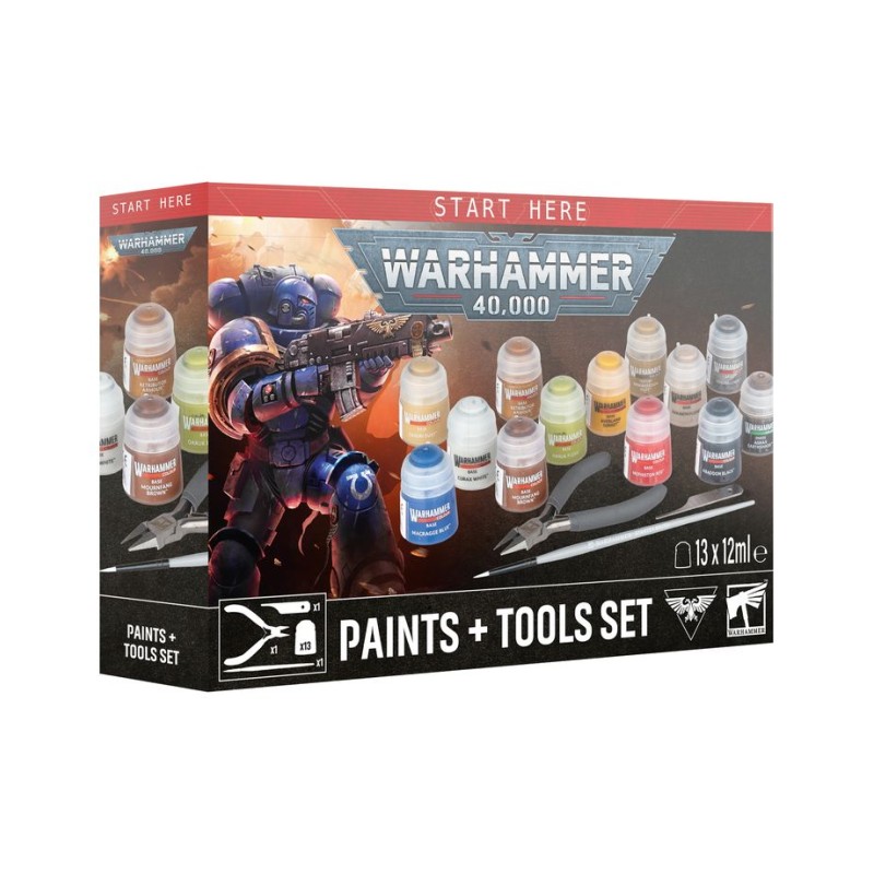 Warhammer 40,000: Set Peintures + Outils