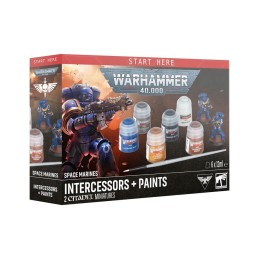 Space Marines: Intercessors + Set de Peinture