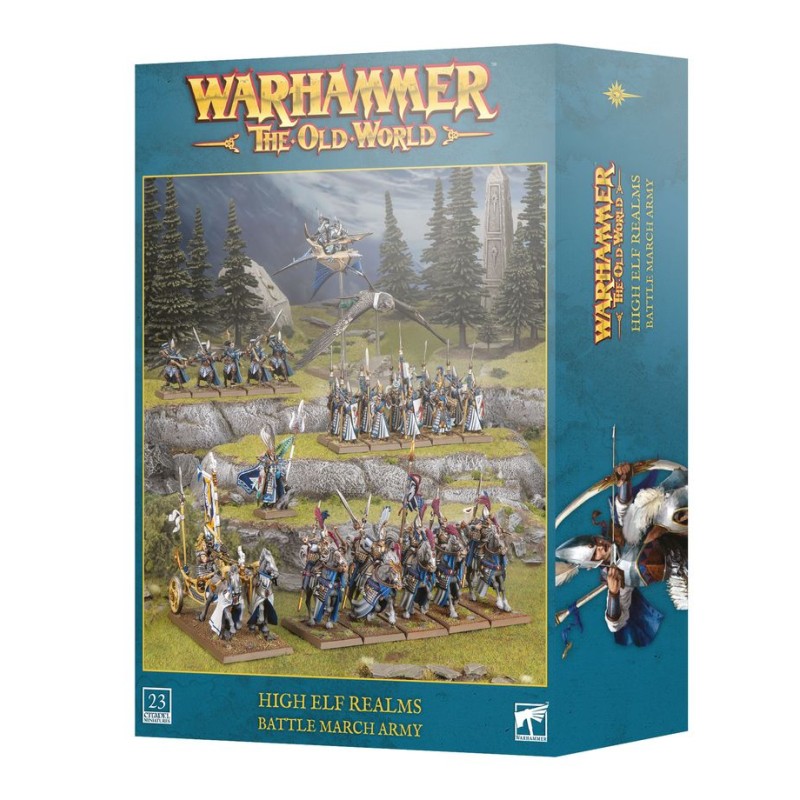 Royaumes Hauts Elfes: Armée de Colonne de Bataille