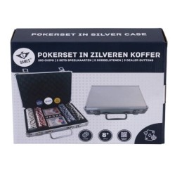 Malette Poker Métal 200