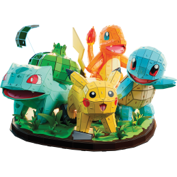 4D Build Pokémon - Diorama Région Kanto