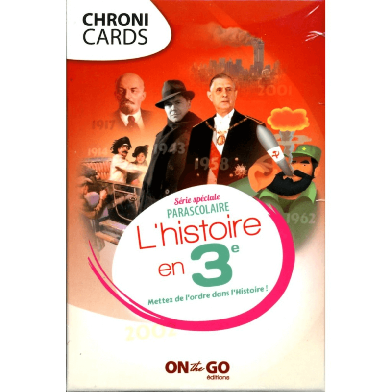 Chronicards - L'Histoire en 3e