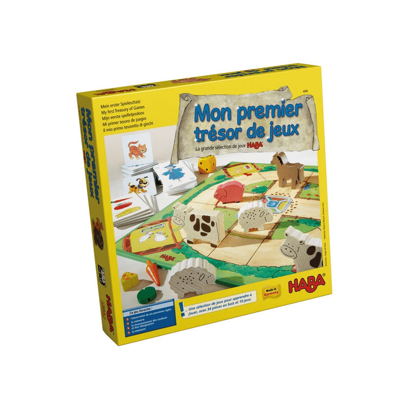 Mon premier trésor de jeux La grande sélection de jeux HABA