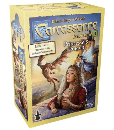 Carcassonne - Princesse et Dragon