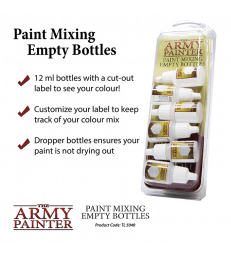 Paint Mixing Empty Bottles ( Bouteilles vides pour mélange des peintures )
